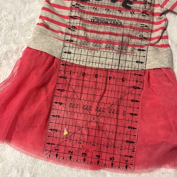 Baby GAP X Disney Love Ruffle Tulle Hemmed Sweater Dress size 2 Toddler - Picture 8 of 13